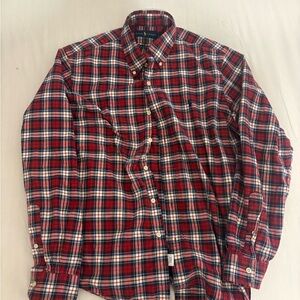 Ralph Lauren Red and Blue Plaid Shirt